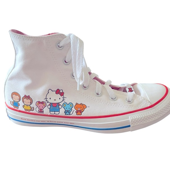 CONVERSE Chuck Taylor Hello Kitty All-Star High Tops - Picture 1 of 12